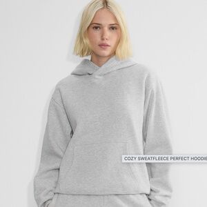 Aritzia Cozy Sweatfleece Perfect Hoodie Size Large.